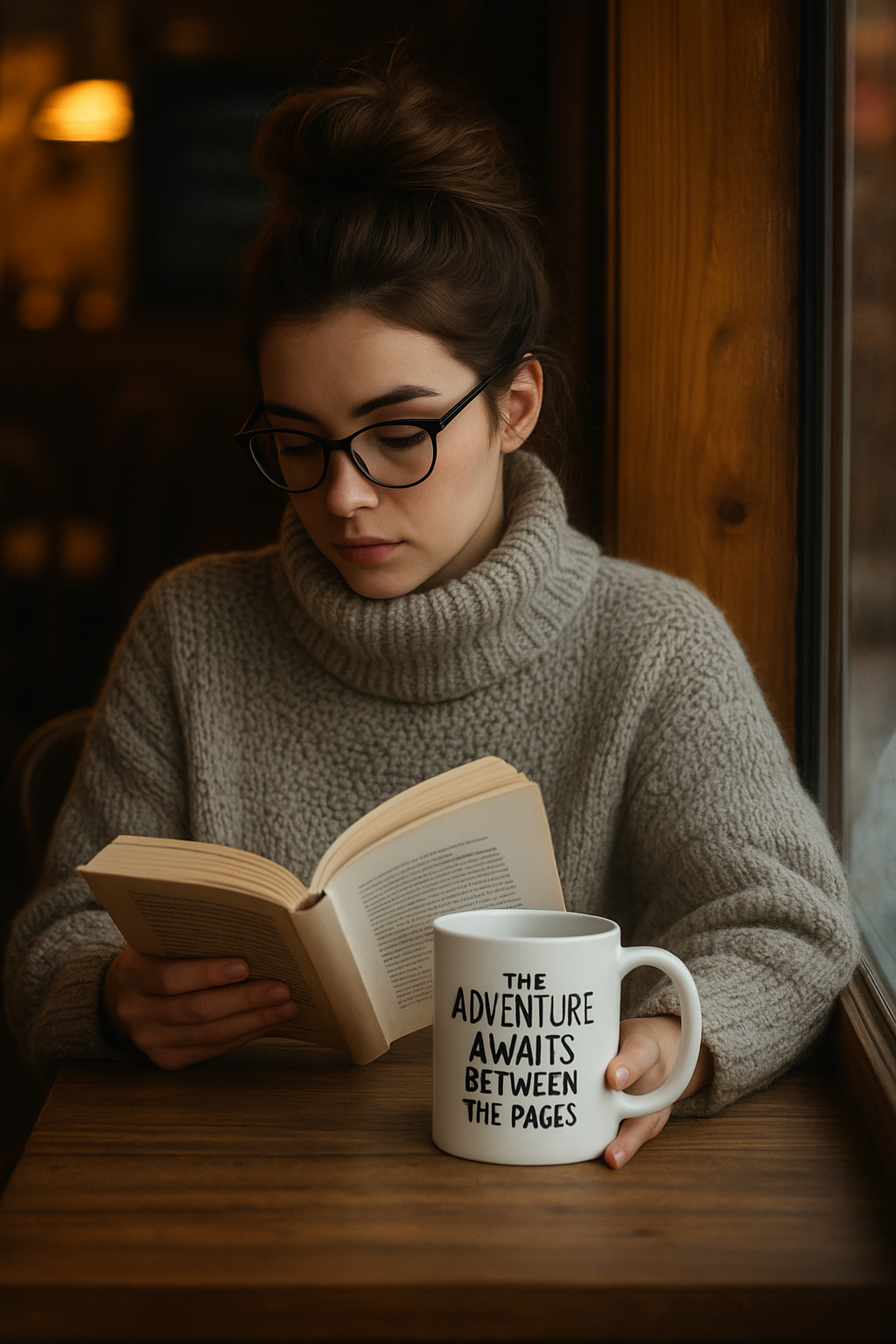 Adventure Reader 11oz White Mug