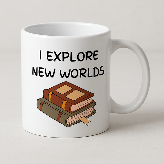 Adventure Reader 11oz White Mug