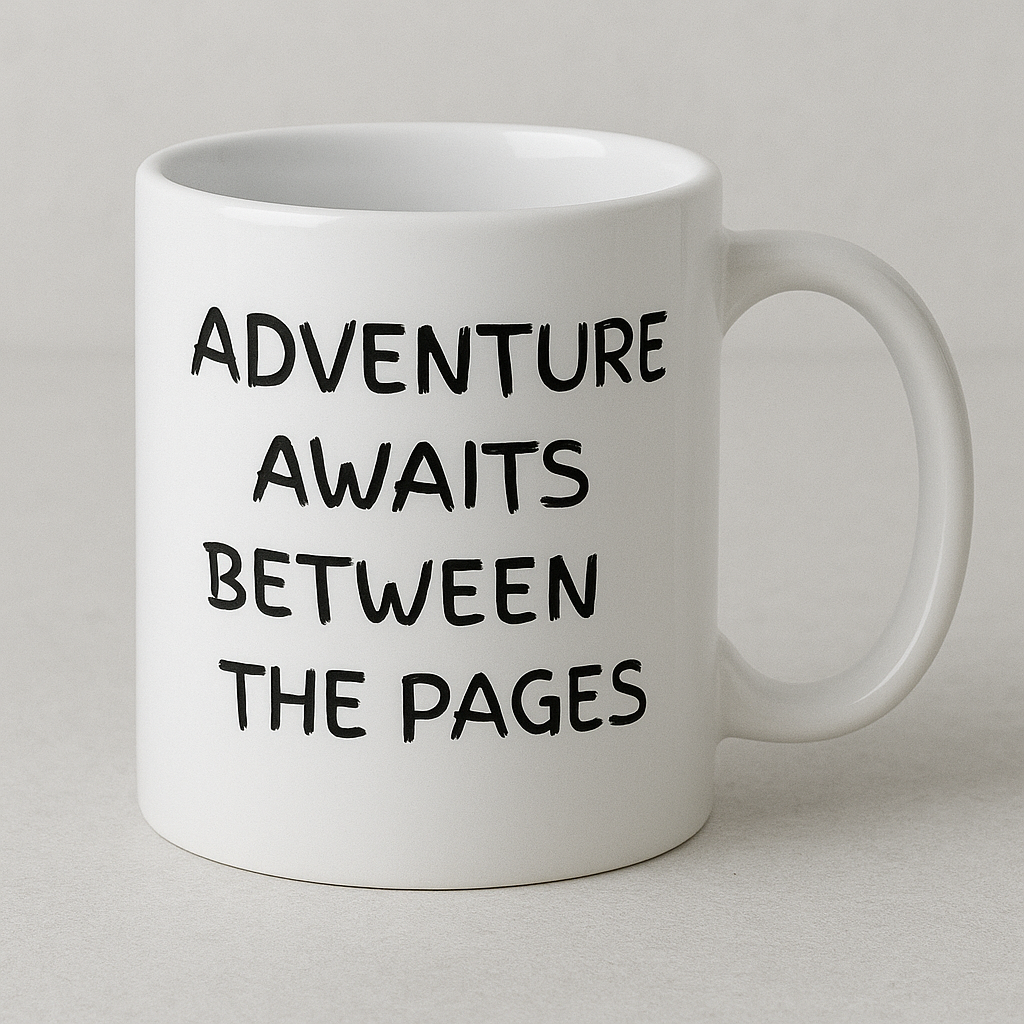 Adventure Reader 11oz White Mug