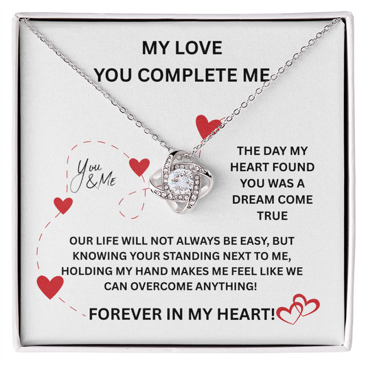 Special Moments - Love knot Necklace